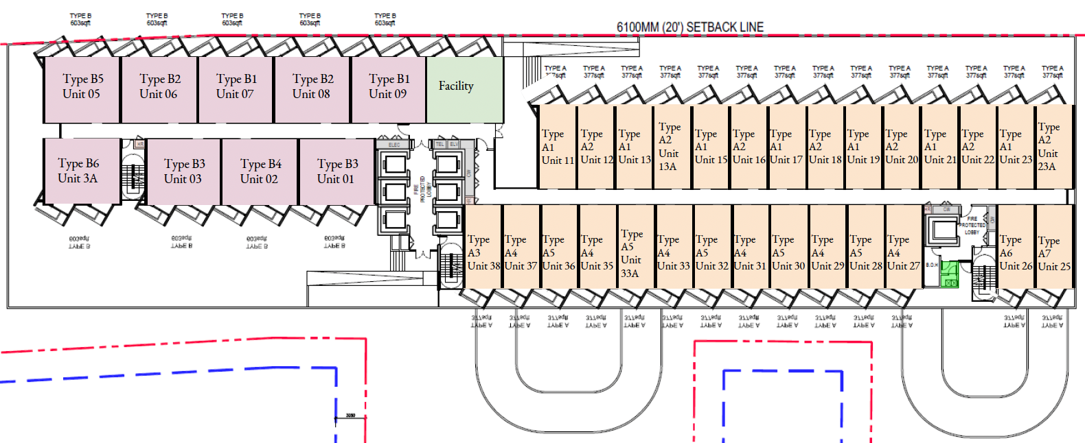 Noordinz Suites Floor Plan